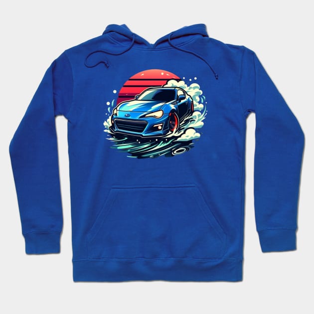 Subaru BRZ Drifting Hoodie by Venomshock